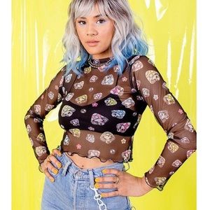 Valfré Mushroom Crop Top